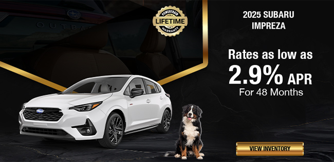 2025 Subaru Impreza offer