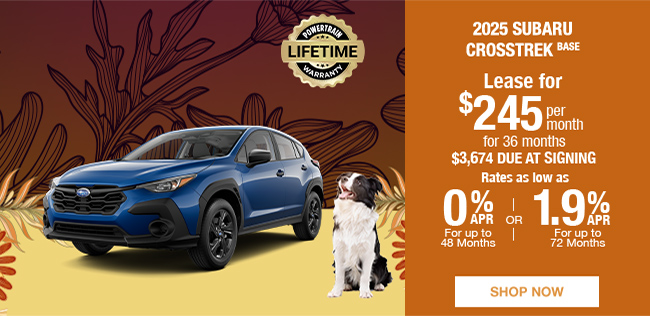 2025 Subaru Crosstrek Base offer