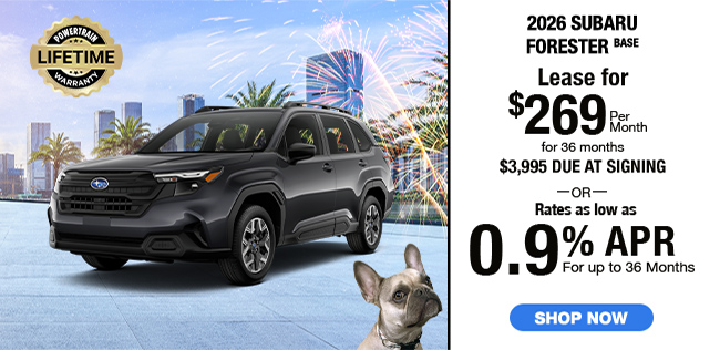 2025 Subaru Forester Base Offer