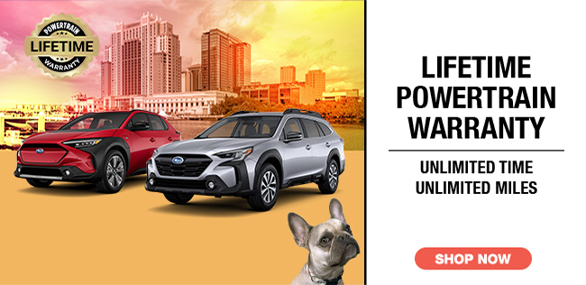 Lifetime powertrain warranty