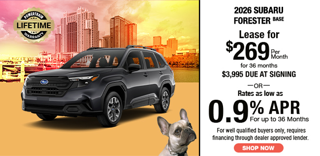 2025 Subaru Forester Base Offer