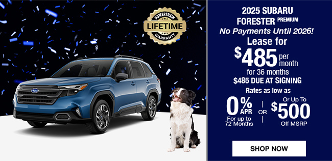 2025 Subaru Forester Premium offer