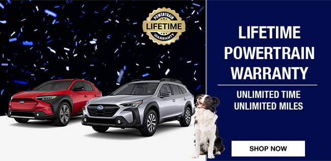 Lifetime Powertrain Warranty Offer