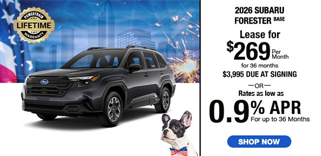 2025 Subaru Forester Base Offer