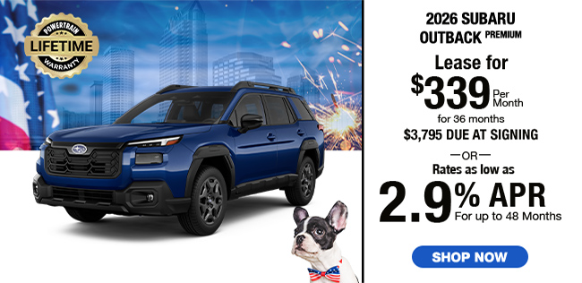 Subaru Outback Offer