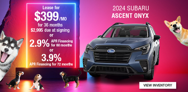 2024 Subaru Ascent Onyx