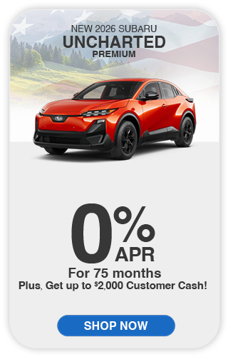 2026 Subaru Uncharted Premium offer