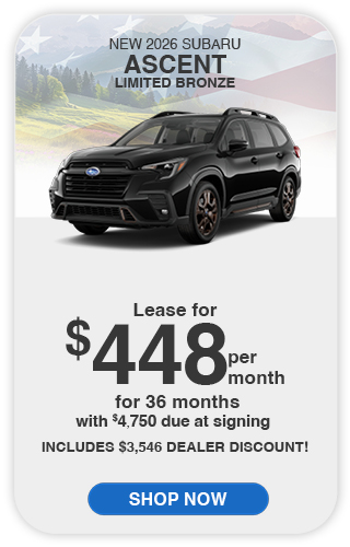 2026 Subaru Ascent Limited Bronze offer