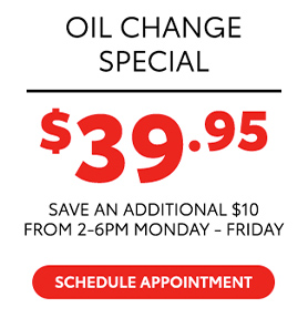 Oil change offer
