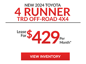 4RUNNER offer