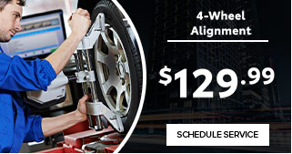 4-Wheel alignment special