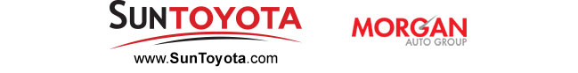 Nationwide Lifetime warrranty Logo - Sun Toyota Logo - Morgan Auto Group Logo