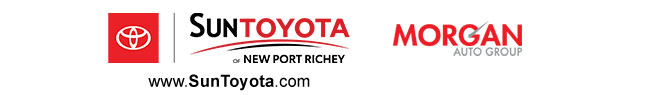 Nationwide Lifetime warrranty Logo - Sun Toyota Logo - Morgan Auto Group Logo