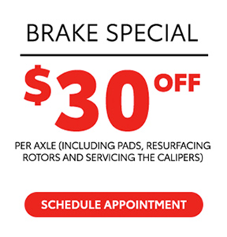 Brake Special Service offer