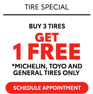Tire specials offer