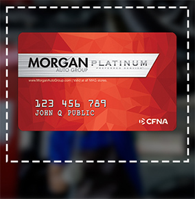 picture of a morgan service card