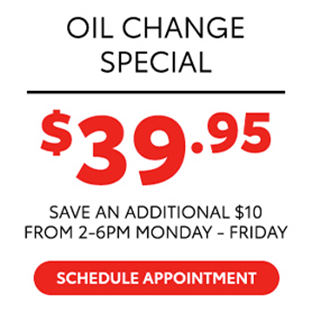 Oil Change Special offer