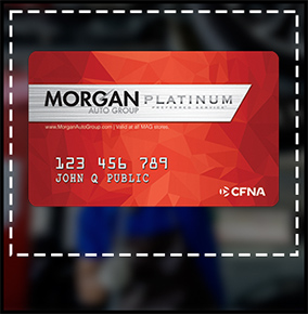 picture of a morgan service card