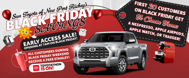 Black Friday Event specials