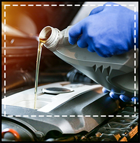 Oil change special $39.95