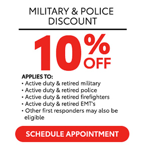 Military and Police Discount 10% Off