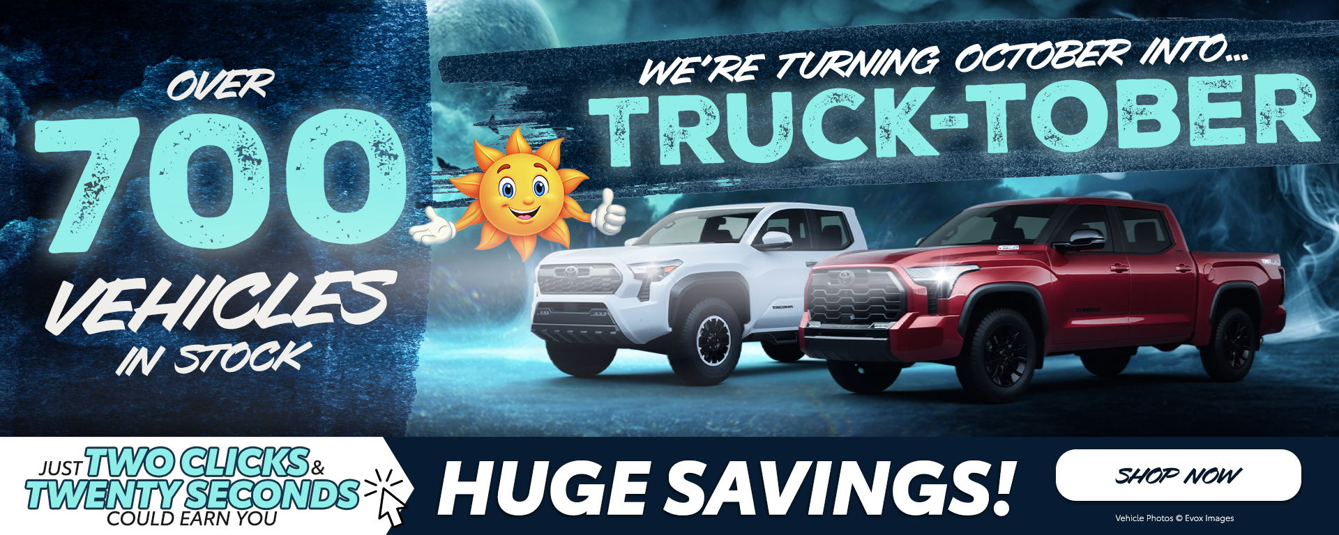 We're turning october into... Truck-tober