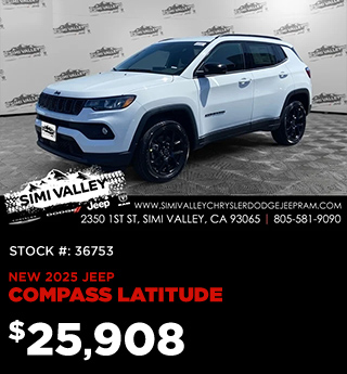 New Jeep Compass Latitude offer