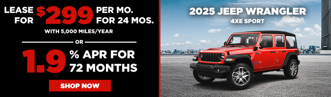 offer on Jeep Wrangler 4xe Sport