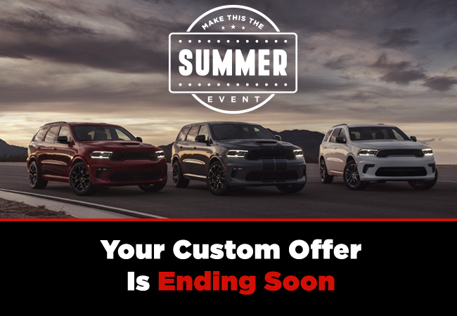 make this summer, your custom offer is ending soon
