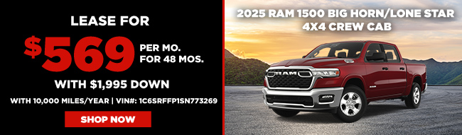 offer on RAM 1500