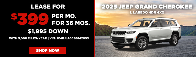 special offers on Jeep Grand Cherokee