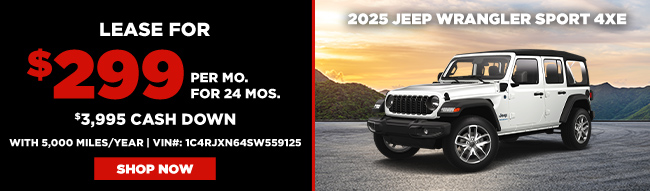 offer on Jeep Wrangler