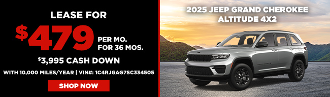 special offers on Jeep Grand Cherokee