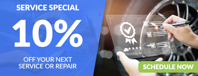 Service Special - 10% off any service or repair