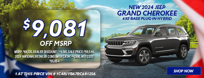 2024 Jeep Grand Cherokee offer