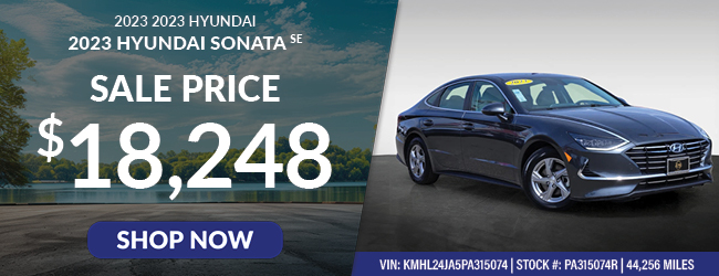 used 2023 Hyundai Sonata- offer