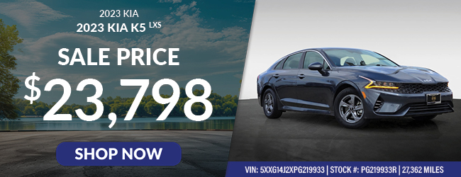 used 2023 Kia K5 offer