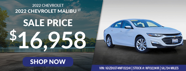 used 2022 Chevrolet Malibu offer