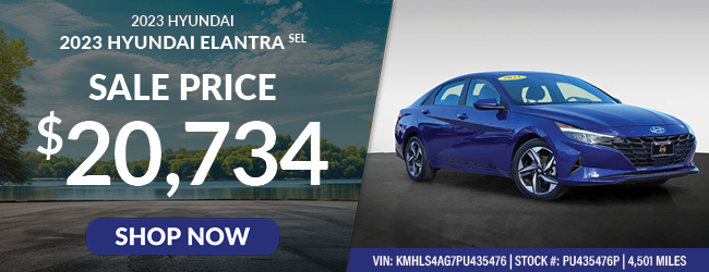 used 2023 Hyundai Elantra offer