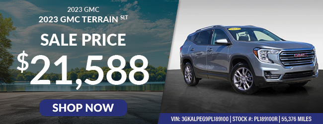 used 2023 GMC Terrain SLT offer