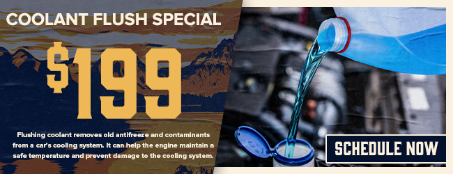 coolant flush special
