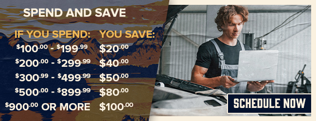 Service Special - Tiered discounts