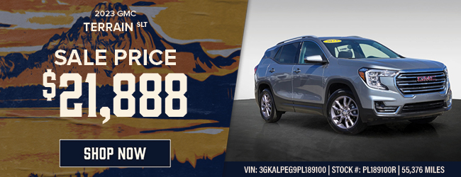 used 2023 GMC Terrain SLT offer