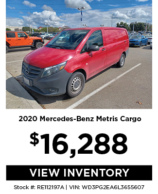 2020	Mercedes-Benz	Metris	Cargo