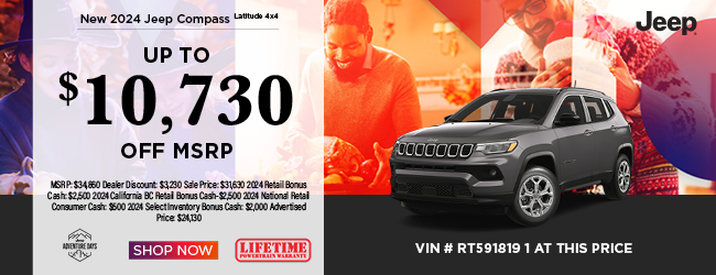 2024 Jeep Compass Latitude 4x4