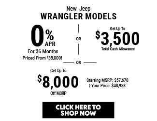 Jeep Wrangler offer