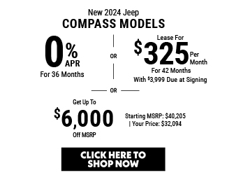 2024 Jeep Compass model offer