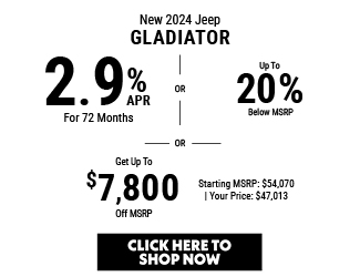 2024 Jeep Gladiator offer