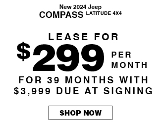 2024 Jeep Compass Latitude 4x4 offer