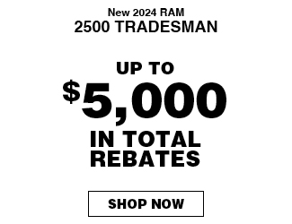 2024 RAM 2500 Tradesman offer